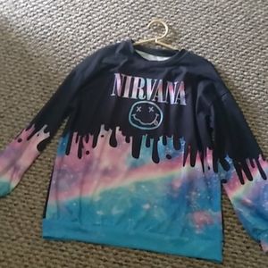 Nirvana multicolor sweatshirt